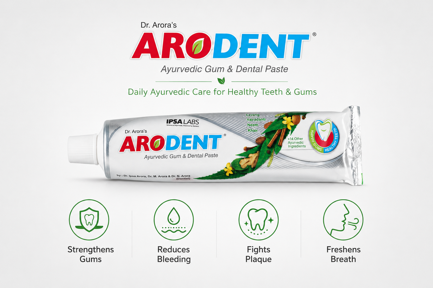 Arodent Ayurvedic Gum and Dental Paste [50g|100g|200g]