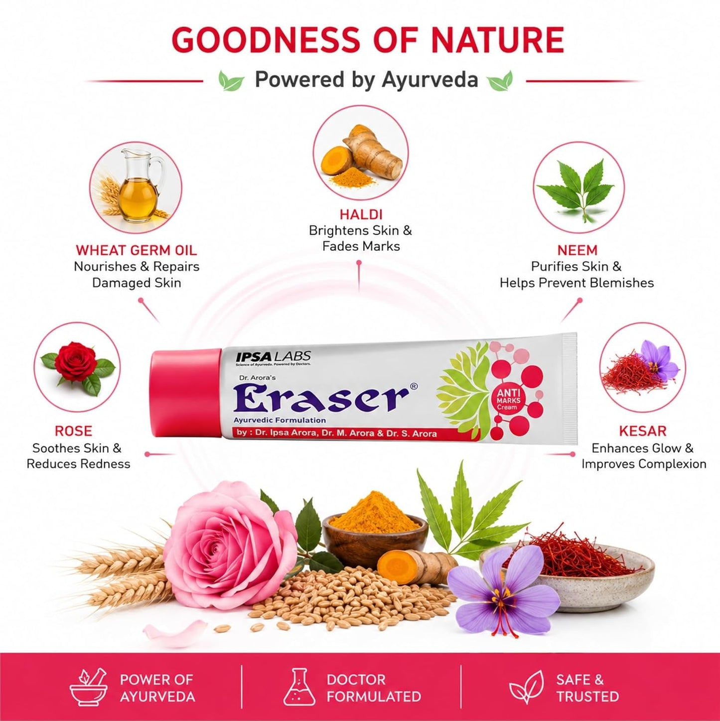 Eraser Ayurvedic Anti Marks Cream [15g|25g]