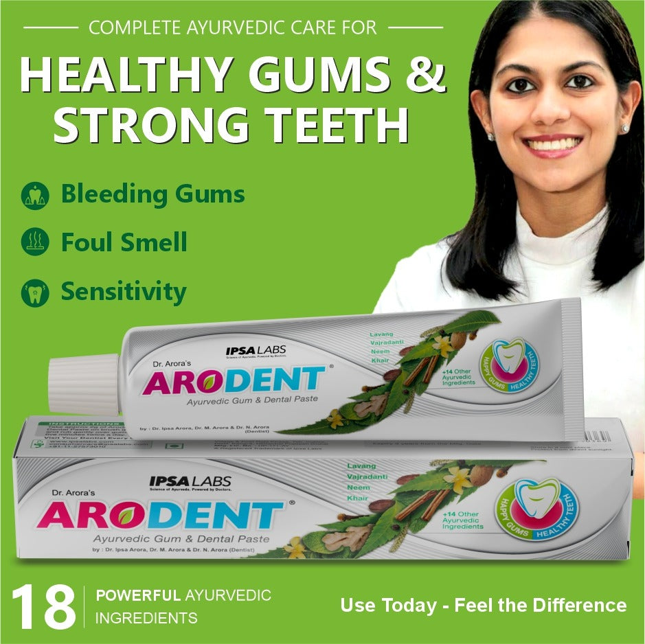 Arodent Ayurvedic Gum and Dental Paste [50g|100g|200g]