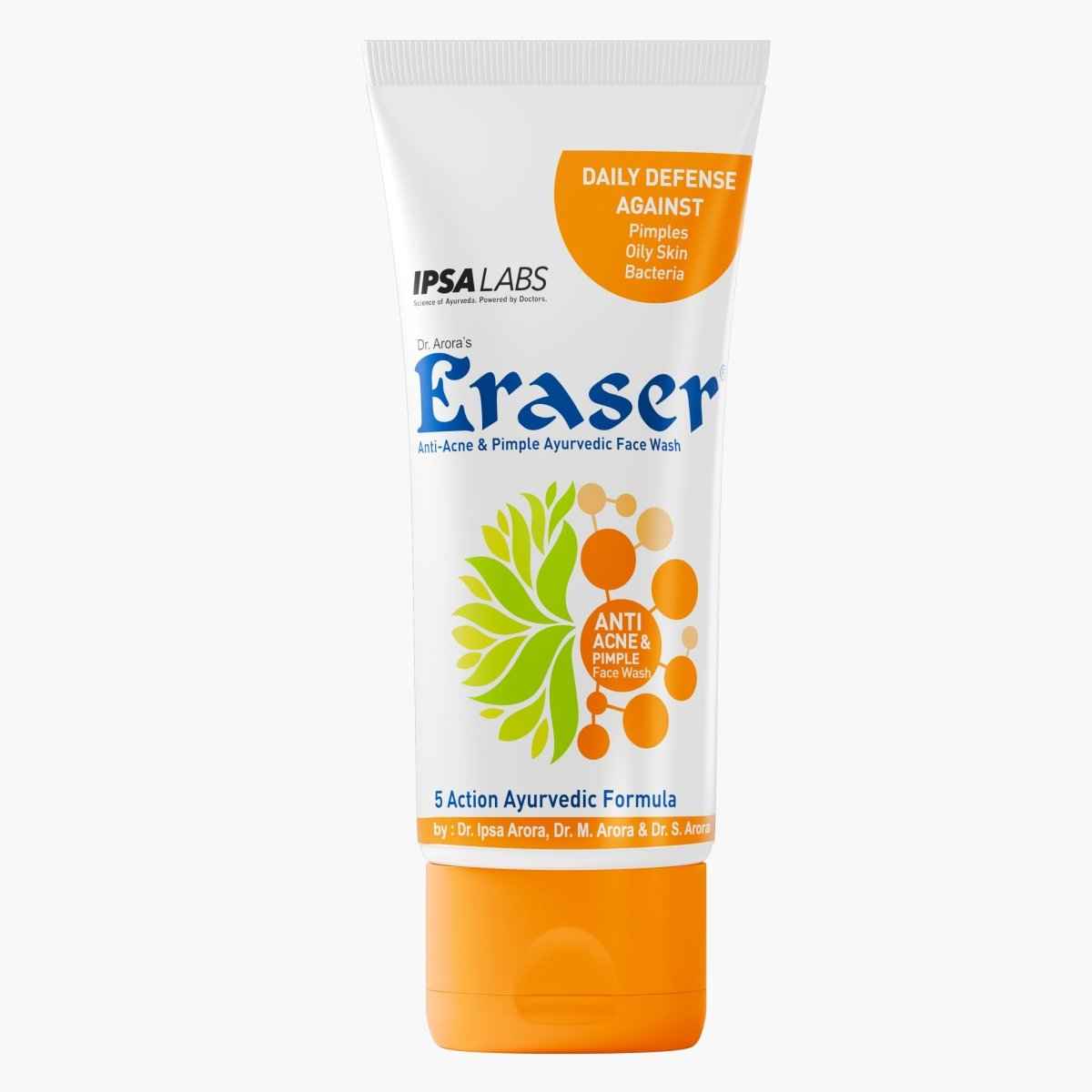 Eraser Ayurvedic Anti Acne & Pimple Face Wash - 60 ML